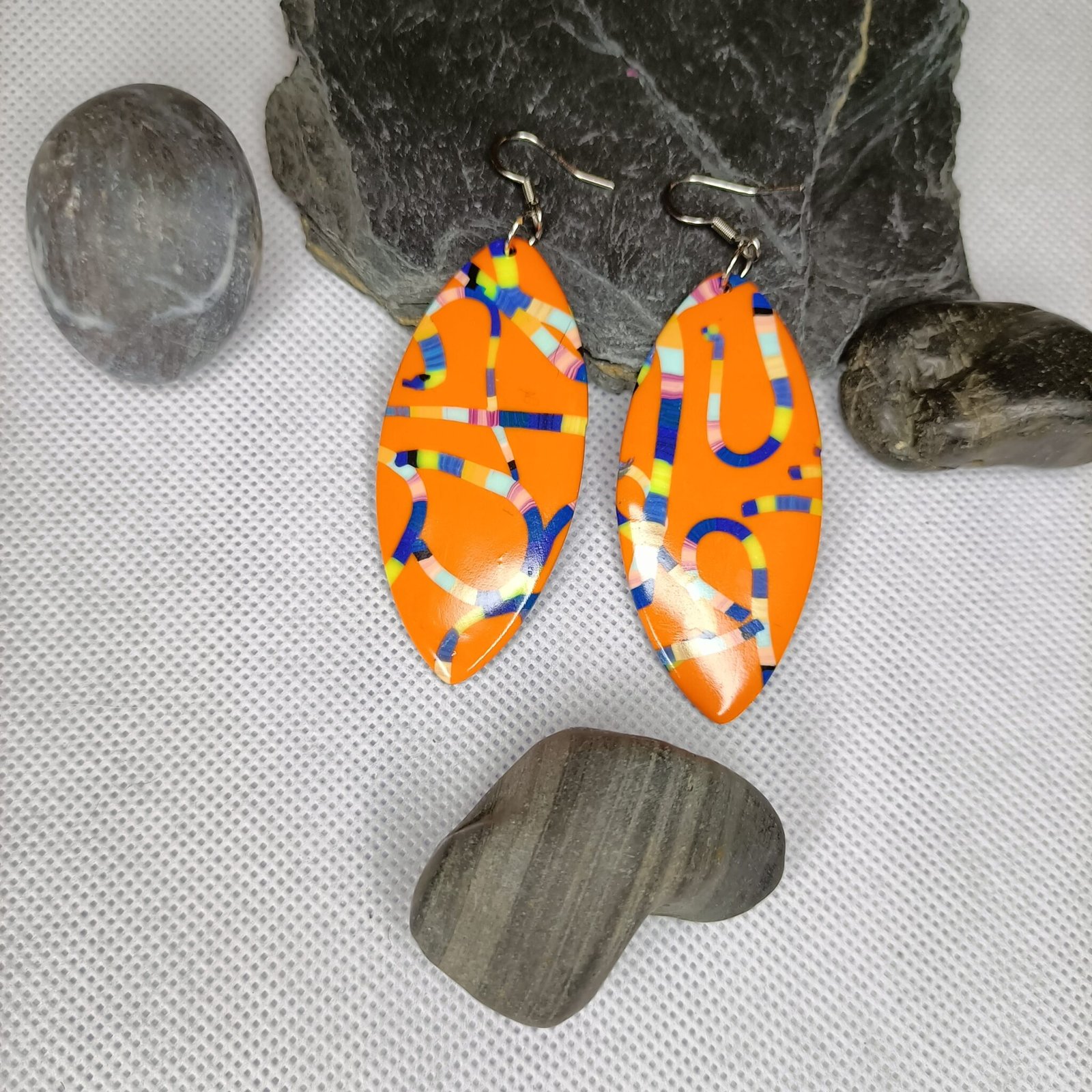 Boucles d'oreilles fantaisies artisanales chic et fashion