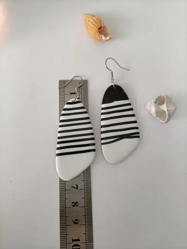 boucles d'oreilles forme originale inspiration marine