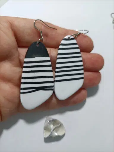 boucles d'oreilles forme originale inspiration marine